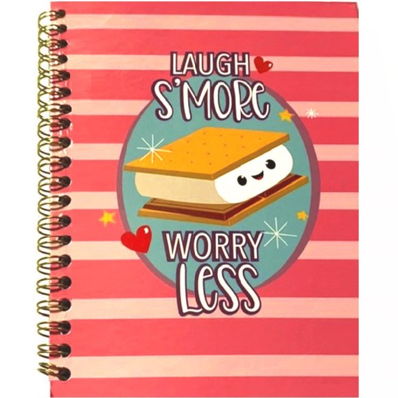 Other - *3/$15* "Laugh S'more Worry Less" Notebook